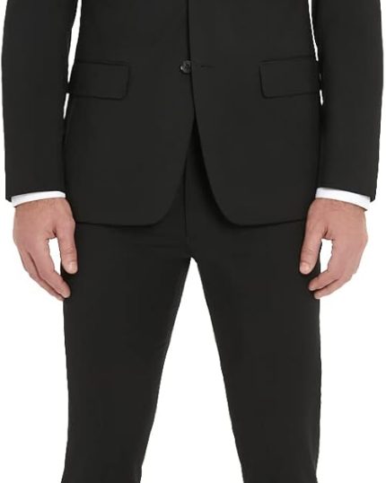 Men  Modern Fit Suit Separates, Black, 43 Regular