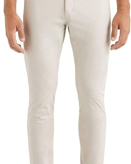 Men  Straight Jeans Mechanical Stretch Fabric Classic Pockets Style 74477