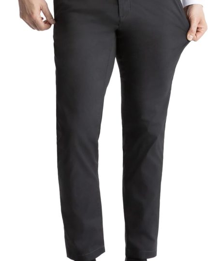 Men's Long Trench Coat Double Breasted Notched Lapel Peacoat Casual Windproof Overcoat