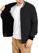 Men's Long Sleeve Quilted Lined Flannel Shirt Jacket with Hood - Image 2