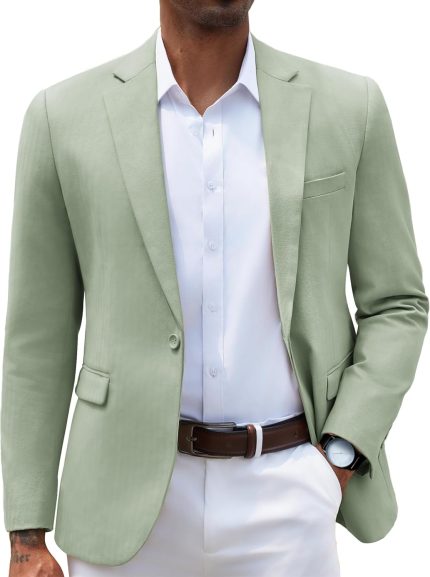 Mens Blazers and Sport Coats Slim Fit Blazer Suit for Men Casual Jacket Blazer Formal Business