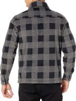 Men's Bomber Jacket Lightweight Casual Jacket Fashion Varsity Coat Waffle Zip Up Jackets - Image 2